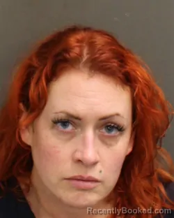 Mugshot of Emily Rose Boyle booked in Orange County, Florida on August 3, 2026
