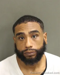 Mugshot of Leon Antonio Francis booked in Orange County, Florida on August 3, 2026