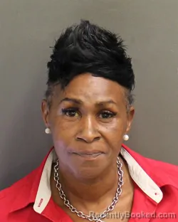Mugshot of Jacqueline Felicia Wilburn booked in Orange County, Florida on August 3, 2026