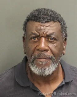 Mugshot of Hugh Johnson Jr Rasberry booked in Orange County, Florida on August 3, 2026