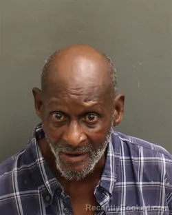 Mugshot of James Collins booked in Orange County, Florida on August 3, 2026
