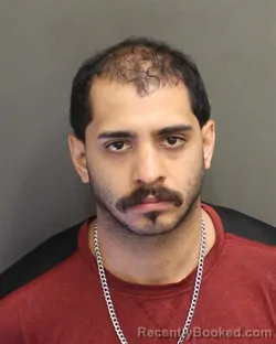 Mugshot of Jonathan Fernandezrios booked in Orange County, Florida on August 3, 2026