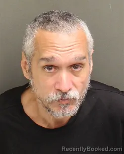 Mugshot of Agustin Jr Camacho booked in Orange County, Florida on August 3, 2026