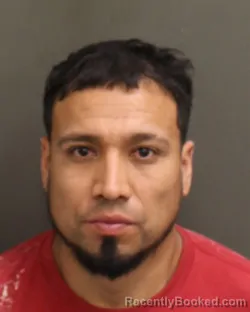 Mugshot of Pedrogustavo Lugosalazar booked in Orange County, Florida on August 3, 2026