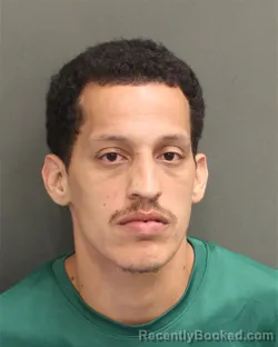 Mugshot of Christian Alberto Castrillon booked in Orange County, Florida on August 4, 2026