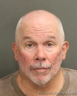 Mugshot of Michael D Branch booked in Orange County, Florida on August 4, 2026