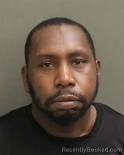 Mugshot of Ulysses Cordero Lewis booked in Orange County, Florida on August 4, 2026