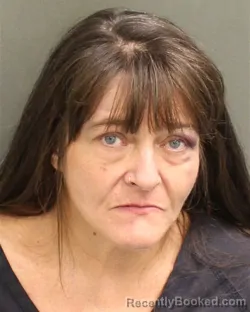 Mugshot of Melanie Roxann Eames booked in Orange County, Florida on August 4, 2026