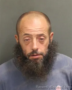 Mugshot of Joshua Peterson booked in Orange County, Florida on August 5, 2026