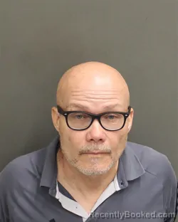 Mugshot of Jose Luis Gonzalez booked in Orange County, Florida on August 5, 2026