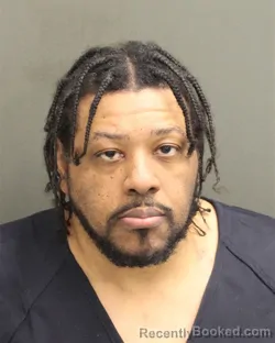 Mugshot of Olterrio Jerome Venson booked in Orange County, Florida on August 5, 2026