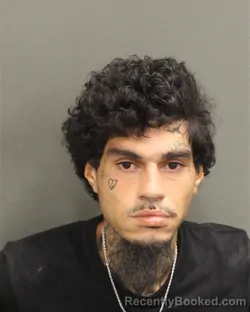 Mugshot of Luis Antonio Jr Perez booked in Orange County, Florida on August 5, 2026