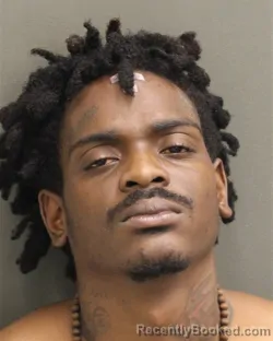 Mugshot of Jaheem Da'shawn Hadley booked in Orange County, Florida on August 5, 2026