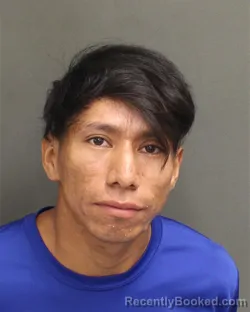 Mugshot of Eduardo Roberto Cruzruiz booked in Orange County, Florida on August 5, 2026
