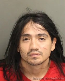 Mugshot of Orlando Vargas booked in Orange County, Florida on August 5, 2026