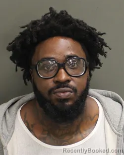 Mugshot of Jakaree Dsean Clark booked in Orange County, Florida on August 5, 2026