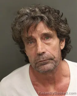 Mugshot of Randolph David Luoma booked in Orange County, Florida on August 5, 2026