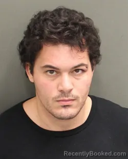 Mugshot of Bernardo Kalabdeoliveiradi booked in Orange County, Florida on August 5, 2026