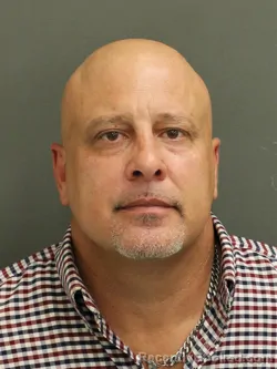 Mugshot of Rene Viamontes booked in Orange County, Florida on August 5, 2026