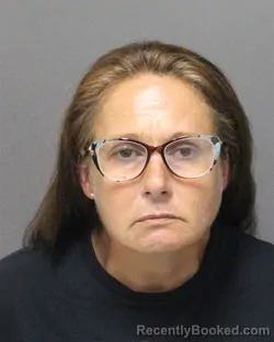 Mugshot of Angelina Starrin Cramer booked in Orange County, Florida on August 5, 2026