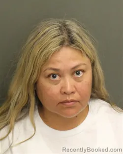 Mugshot of Felicia Ann Lewis booked in Orange County, Florida on August 5, 2026