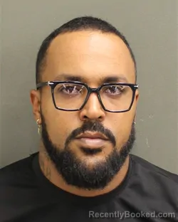 Mugshot of Orlando Revediaz booked in Orange County, Florida on August 5, 2026