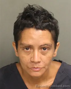 Mugshot of Elizabeth Jimenez booked in Orange County, Florida on August 5, 2026