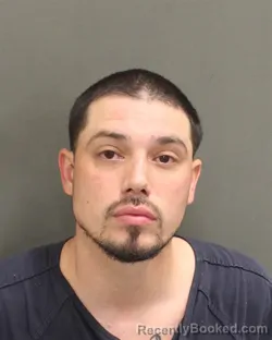 Mugshot of Luis Fabian Rivera booked in Orange County, Florida on August 5, 2026