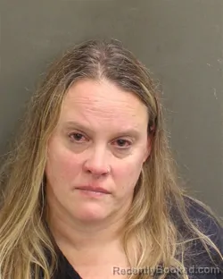 Mugshot of Christina Lee Browder booked in Orange County, Florida on August 6, 2026