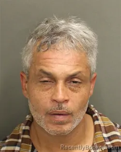 Mugshot of Arthur Leereed Bradshaw booked in Orange County, Florida on August 6, 2026
