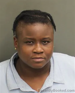 Mugshot of Brittiney Tashaeaymee Wallace booked in Orange County, Florida on August 6, 2026
