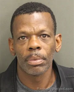Mugshot of Hakim Rasheed Johnson booked in Orange County, Florida on August 6, 2026