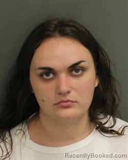 Mugshot of Haley Ellanicole Rogers booked in Orange County, Florida on August 6, 2026