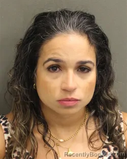 Mugshot of Aileen Canahuate booked in Orange County, Florida on August 6, 2026