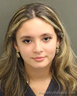 Mugshot of Madison Dorothy Murray booked in Orange County, Florida on August 7, 2026