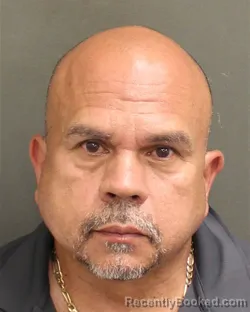 Mugshot of Paul Figueroa booked in Orange County, Florida on August 7, 2026