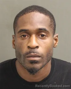 Mugshot of Jameion Dandre Ishman booked in Orange County, Florida on August 7, 2026