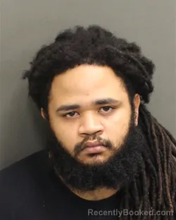 Mugshot of Darnell Jeshaun Wilson booked in Orange County, Florida on August 7, 2026