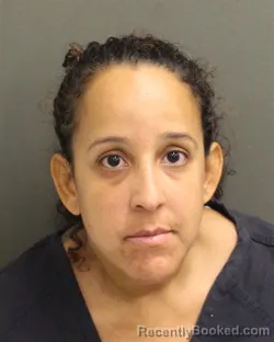 Mugshot of Yameiry Celestina Montero booked in Orange County, Florida on August 7, 2026