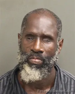 Mugshot of Ronnie Dwane Thomas booked in Orange County, Florida on August 7, 2026