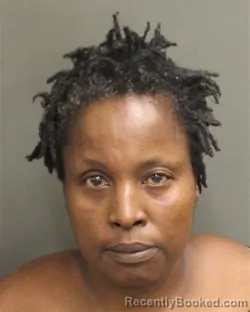 Mugshot of Camilla Joseph booked in Orange County, Florida on August 7, 2026