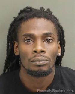 Mugshot of Jasean Tyrone Corde Ryan booked in Orange County, Florida on August 7, 2026