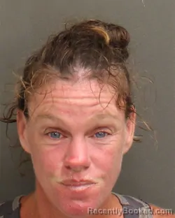 Mugshot of Jenice Danielle Vaughn booked in Orange County, Florida on August 7, 2026