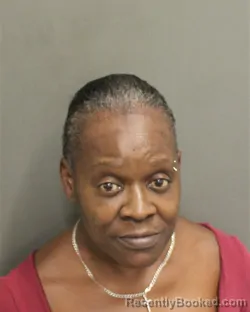 Mugshot of Holly Camille Williams booked in Orange County, Florida on August 7, 2026