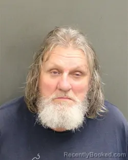 Mugshot of Donald Joseph Barie booked in Orange County, Florida on August 7, 2026