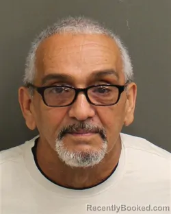 Mugshot of Pedro Juan Valentin booked in Orange County, Florida on August 7, 2026
