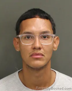 Mugshot of Gabino Barreraecheverry booked in Orange County, Florida on August 8, 2026