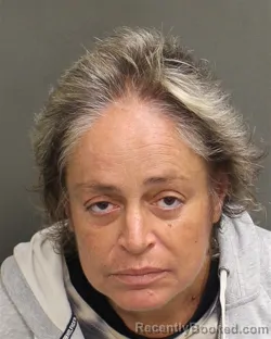 Mugshot of Michelle Ann Jimenez booked in Orange County, Florida on August 8, 2026