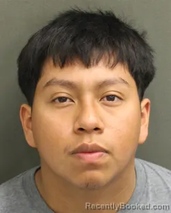 Mugshot of Daniel Ramirezgarcia booked in Orange County, Florida on August 8, 2026