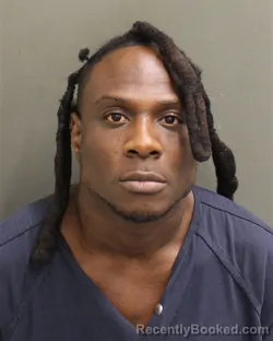 Mugshot of Otis Jr Warner booked in Orange County, Florida on August 8, 2026